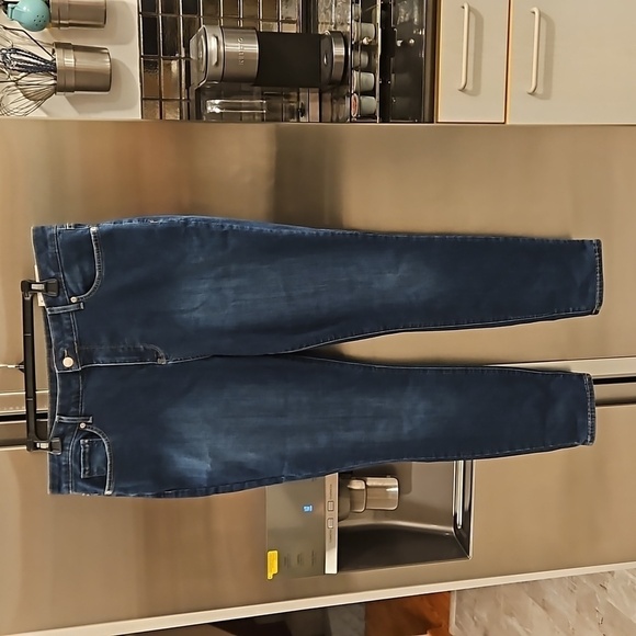 💕NYDJ💕 Ami Skinny Jeans ~ Clean Honour Blue 14 NWT - Picture 4 of 11